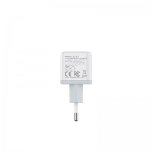 PD 18W Fast Charging Adapter Ipagdiwang ang C-S3-EU QC 3.0 USB-A+Type-C Mobile Phone Charger