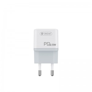 PD 18W Fast Charging Adapter Ipagdiwang ang C-S3-EU QC 3.0 USB-A+Type-C Mobile Phone Charger