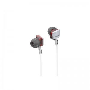 3.5 mm nkwụnye ekwe ntị wired na Soft Silicon Earbuds Yison X600