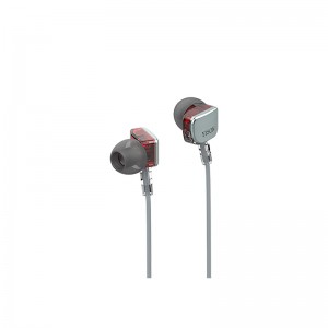 3.5 mm nkwụnye ekwe ntị wired na Soft Silicon Earbuds Yison X600