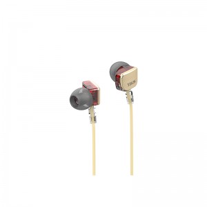 3.5 mm nkwụnye ekwe ntị wired na Soft Silicon Earbuds Yison X600