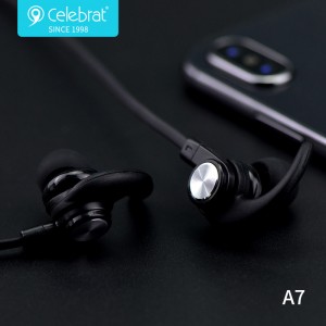 Wholesale Best Powerbeats3 Wireless Earphones Manufacturers –  A7  Flexible Wire Button Control Clear Microphone Auto Connect Wireless Earphone – YISON