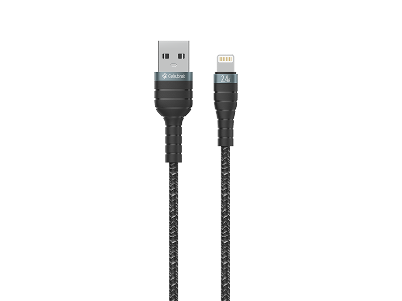 Celebrat CB-29 Smart Chip Charging & Transfer Cable For IOS 2.4A (2)