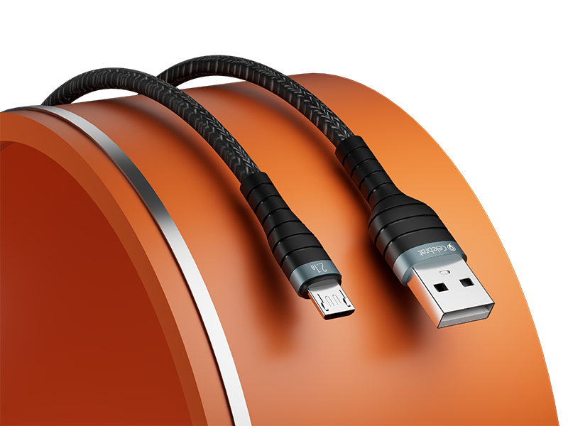 ສະເຫຼີມສະຫຼອງ CB-29 Smart Chip Charging & Transfer Cable ສໍາລັບ Type-C 3A (1)