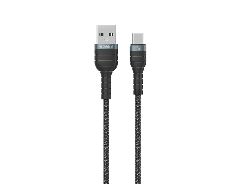 Celebrat CB-29 Smart Chip Charging & Transfer Cable For Type-C 3A (2)