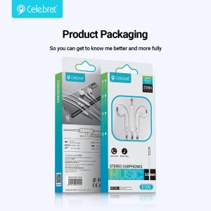 Ipagdiwang ang E100 Intelligent Line Control Wired Earphones