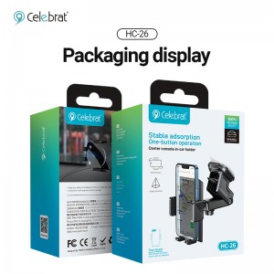 Celebrat HC-26 Car Holder, One-Click Operation