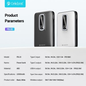 Ememme PB-20 MagSafe Magnetic Power Bank