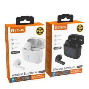 Celebrat T11 Exquisite thiab Simple, Compact thiab Lightweight, Leather Texture Design, Business-Style TWS Earphones