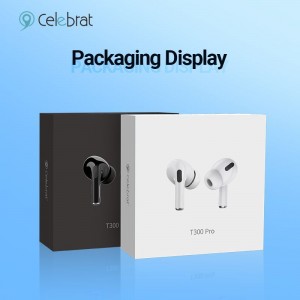 وصول جديد سماعات لاسلكية Celebrat T300Pro Shock Stereo Effect