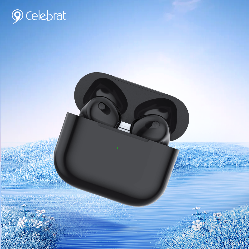 Слушалки Celebrat T400Pro TWS, исклучително брз пренос, шокантни звучни ефекти, паметна и удобна истакната слика