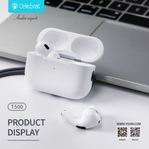 หูฟังสเตอริโอไร้สาย Celebrat T500 True