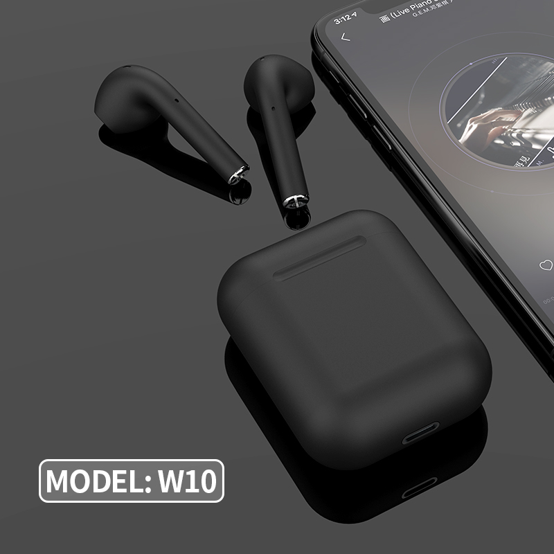 Fa'atauga pito i luga tws-w10 tama'i taliga taliga 2 i le 1 tws taligalu ta'aloga uaealesi, fa'atau si'osi'omaga v5.0 headphone uaealesi