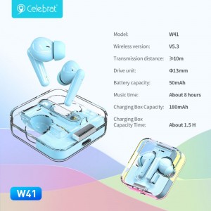 Celebrat W41 Macaron Color TWS Earphones
