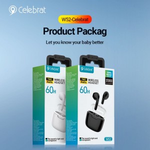 Celebrat W52 TWS Earbuds With HIFI High-definition Sound Quality