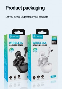 Bagong Arrival Celebrat W62 TWS Earphones na may Makukulay na Estilo At High Performance Sound Quality