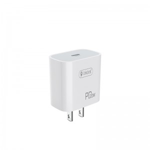 High definition Pd 35W GaN Fast Phone Charger Type-C and USB a Dual Port Wall Charger