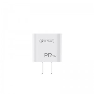 High definition Pd 35W GaN Fast Phone Charger Type-C and USB a Dual Port Wall Charger