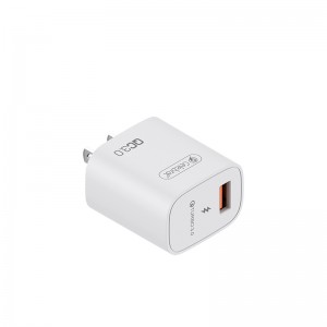 Factory Hot Sale Quick Charge 3.0 18W Celebrat C-H2-US Mobile Phone Charger