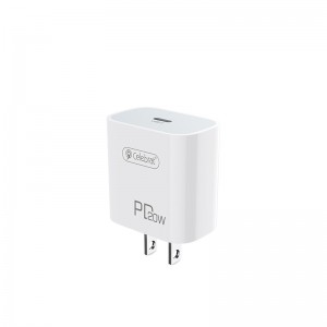 High definition Pd 35W GaN Fast Phone Charger Type-C and USB a Dual Port Wall Charger