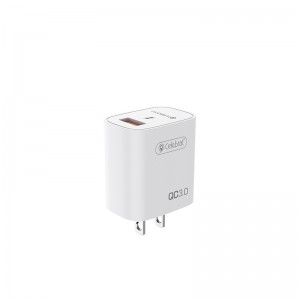 Factory Hot Sale Quick Charge 3.0 18W Celebrat C-H2-US Mobile Phone Charger