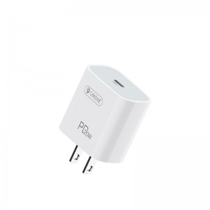 High definition Pd 35W GaN Fast Phone Charger Type-C and USB a Dual Port Wall Charger