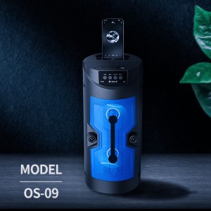 Top Selling Celebrat OS-09 Plastic Big Sound Wireless Waterproof Bluetooth Speaker with Microphone