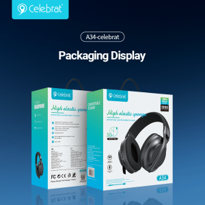 Celebrat A34 Ultra Low Latency and Ultra Lightweight Headphone