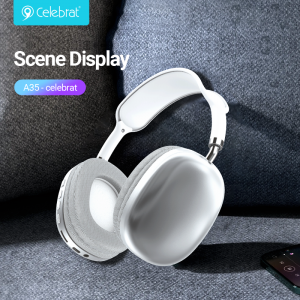 Celebrat A35 Wireless Headphones, Ultra-Fast Connections And Unparalleled Sound Quality.