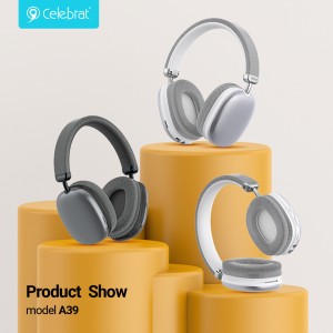Celebrat A39 New Wireless Headphones, HIFI Sound Quality, Long Battery Life, Comfortable To Wear