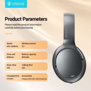Celebrat A41 Headphones, Designed Specifically For Music Enthusiasts and Gamers