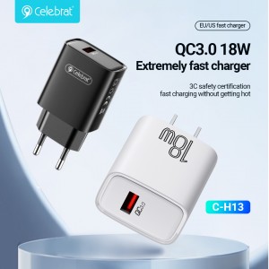 Celebrat New Arrival C-H13（EU/US） Ultra-high Cost-effective Smart Charger, continued hot sales.