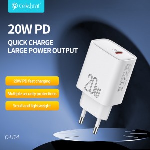 Celebrat C-H14 Portable Fast Charging, A Safe and Efficient New Charger Suitable For The EU