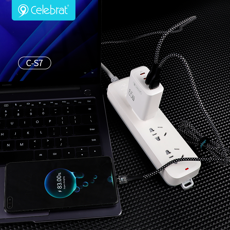 Celebrat C-S7 GaN 65W Ultra-Fast Charger