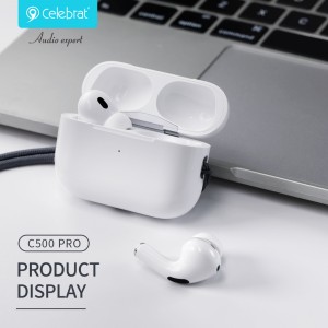 Celebrat C500Pro TWS Earphones with Seamless Connection and Long-Lasting Battery Life