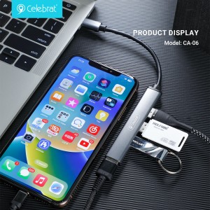 Celebrat CA-06 Type-C Multifunctional Docking Station