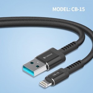 YISON Top Selling CB-15 Charging Data Cable Super Speed Data Cable