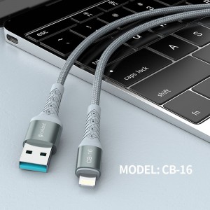 Fast Charging Data Cable with LED Charger Mobile Phone 1m
