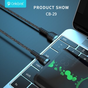 Celebrat CB-29 Smart Chip Charging&Transfer Cable For IOS 2.4A