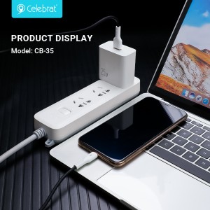 Celebrat CB-35 Safe and Fast Charging&Transfer Cable For Type-C 3A