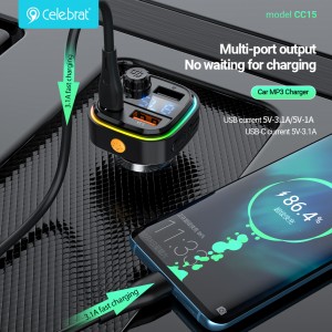 Celebrat CC15 High Performance, Low Power Consumption Car Charger
