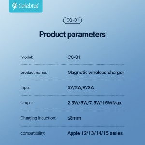 Celebrat CQ-01 Functional Upgrade Version Wireless Charger