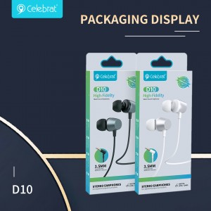 Celebrat D10 Beautiful In-ear Earphones