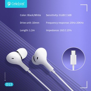 New arrival Celebrat D13 HD Call Earphone
