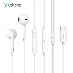 Celebrat E500 Wired Earphones With 14mm Large-diameter Drive Unit Design