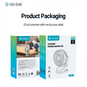Celebrat F4 Three-Speed Adjustable Silent Fan
