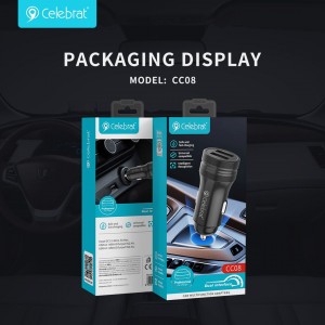 Celebrat New Release Multifunctional Car Charger CC06