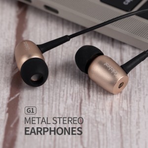Distributor Celebrat G1 In-Ear Style and Wired Communication Earphone with Mic