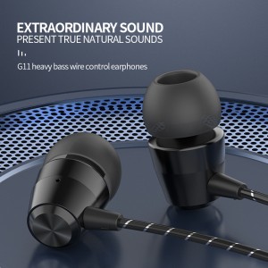 Yison G10 Sport Wired In-ear Style Earphone 3.5mm for mobiles