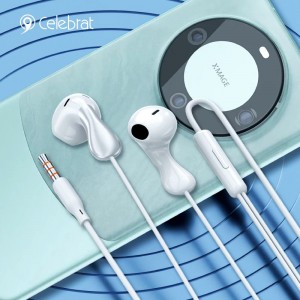 New Arrival Celebrat G29 Wired Earphones that No Noise and No Sound Leakage